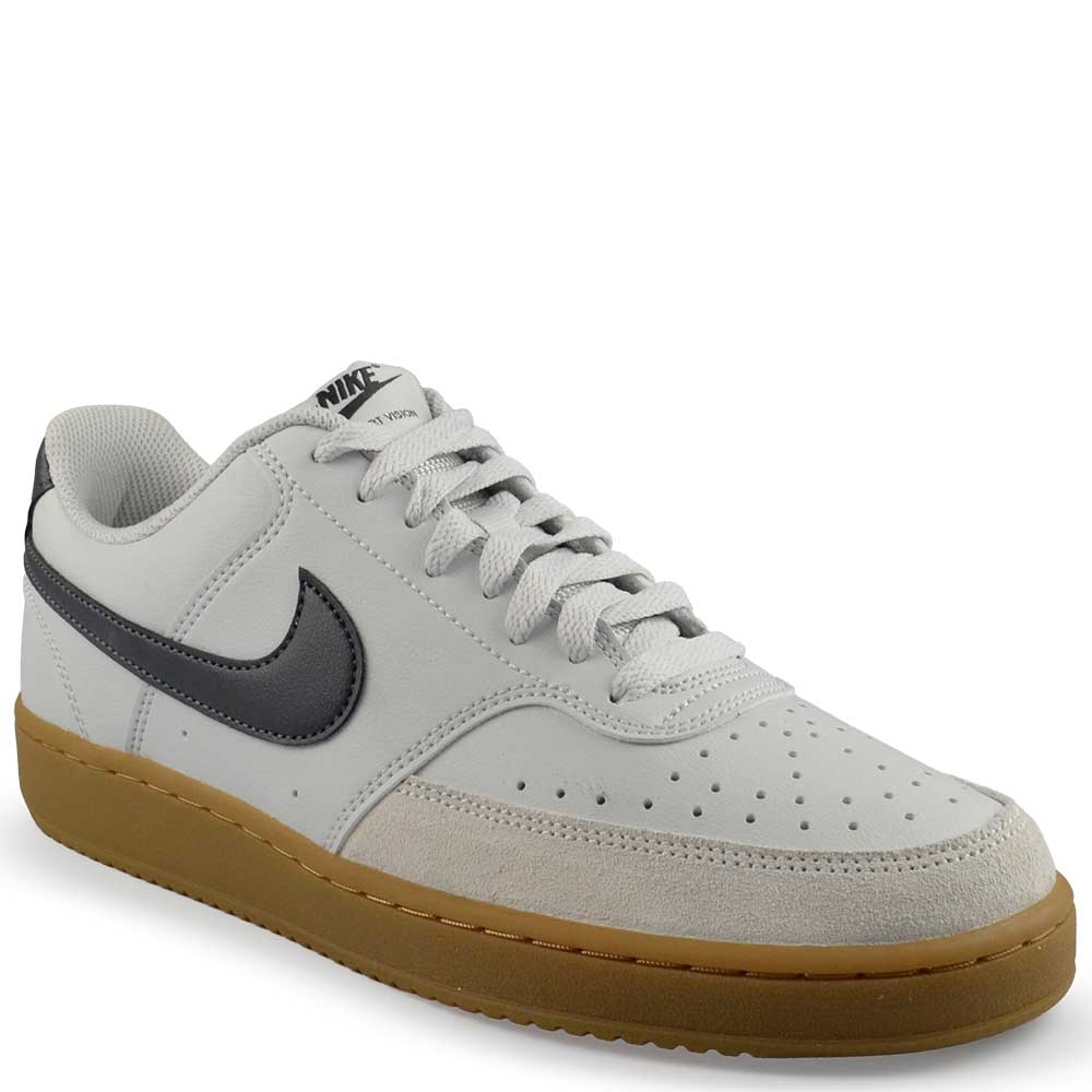 nike court vision low grey gum