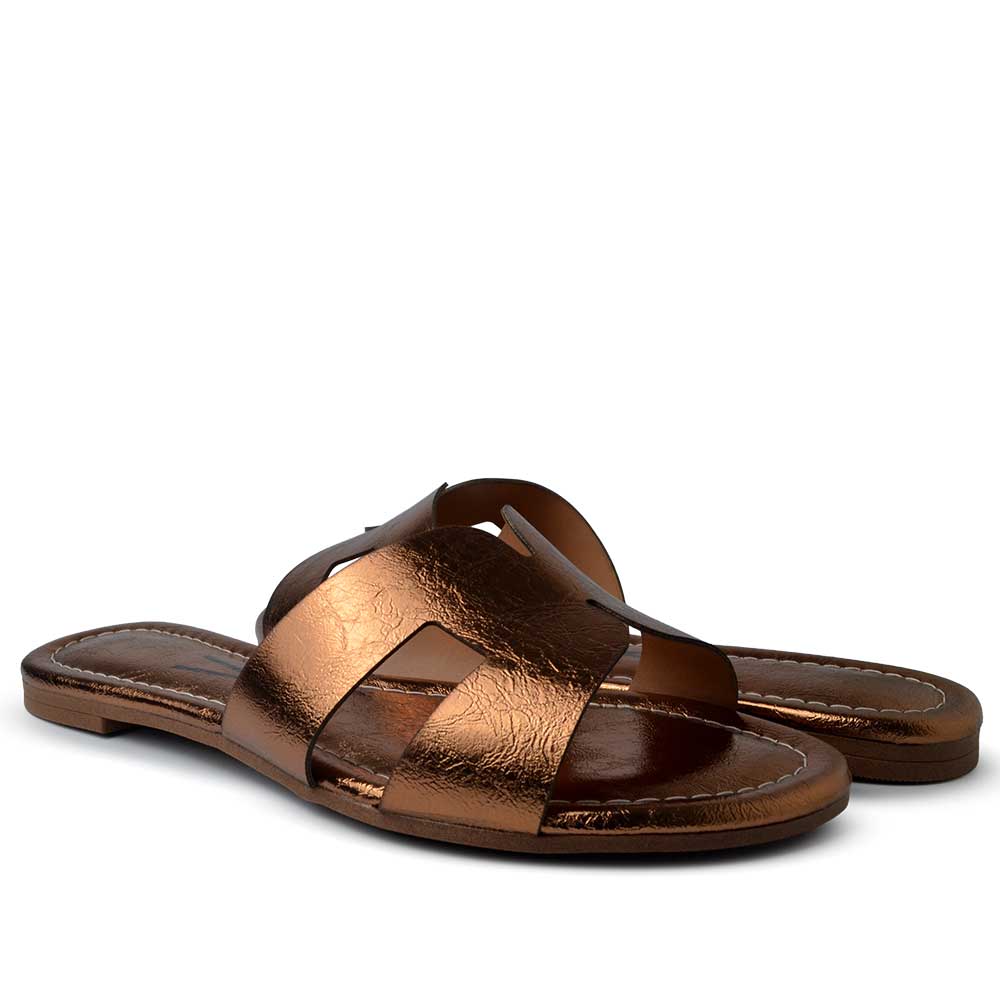 Sandália Rasteira Vizzano Feminino 6371.1167 - Foto 6