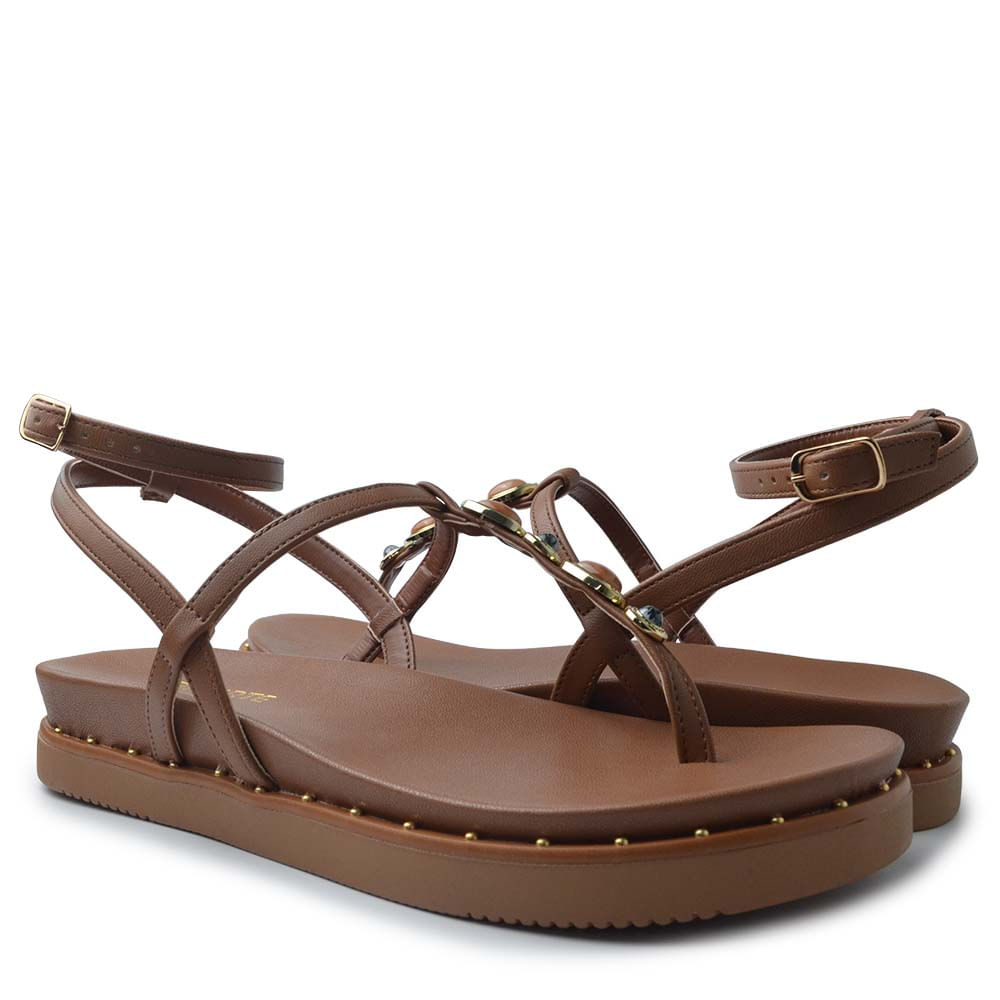 Sandália Papete Via Marte Feminino 169-015-01 - Foto 6