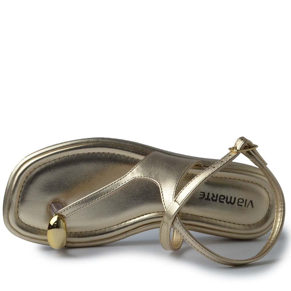 Sandália Papete Via Marte Feminino 267-009-01 - Foto 4