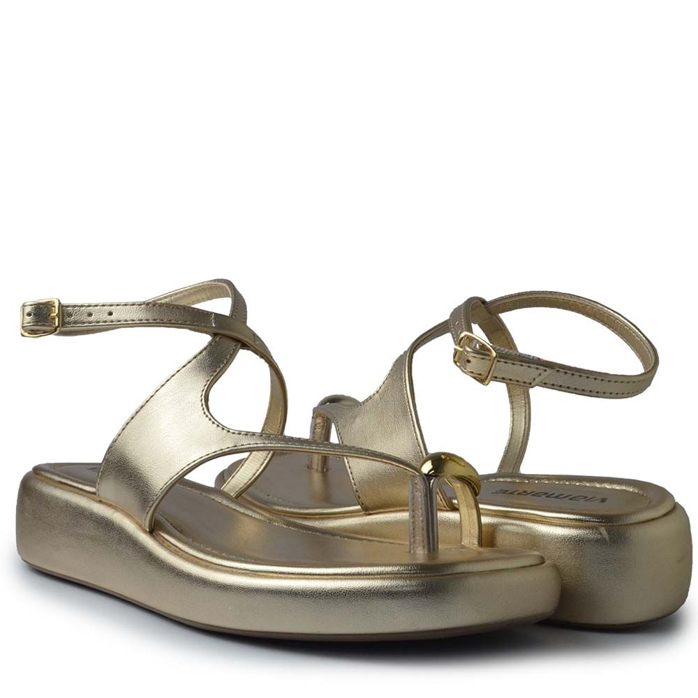 Sandália Papete Via Marte Feminino 267-009-01 - Foto 6