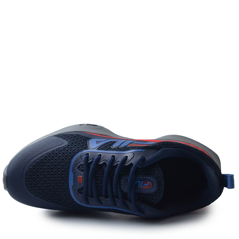 Tênis Esportivo Fila Infantil Masculino PROGRESS F04K00017 - Foto 4