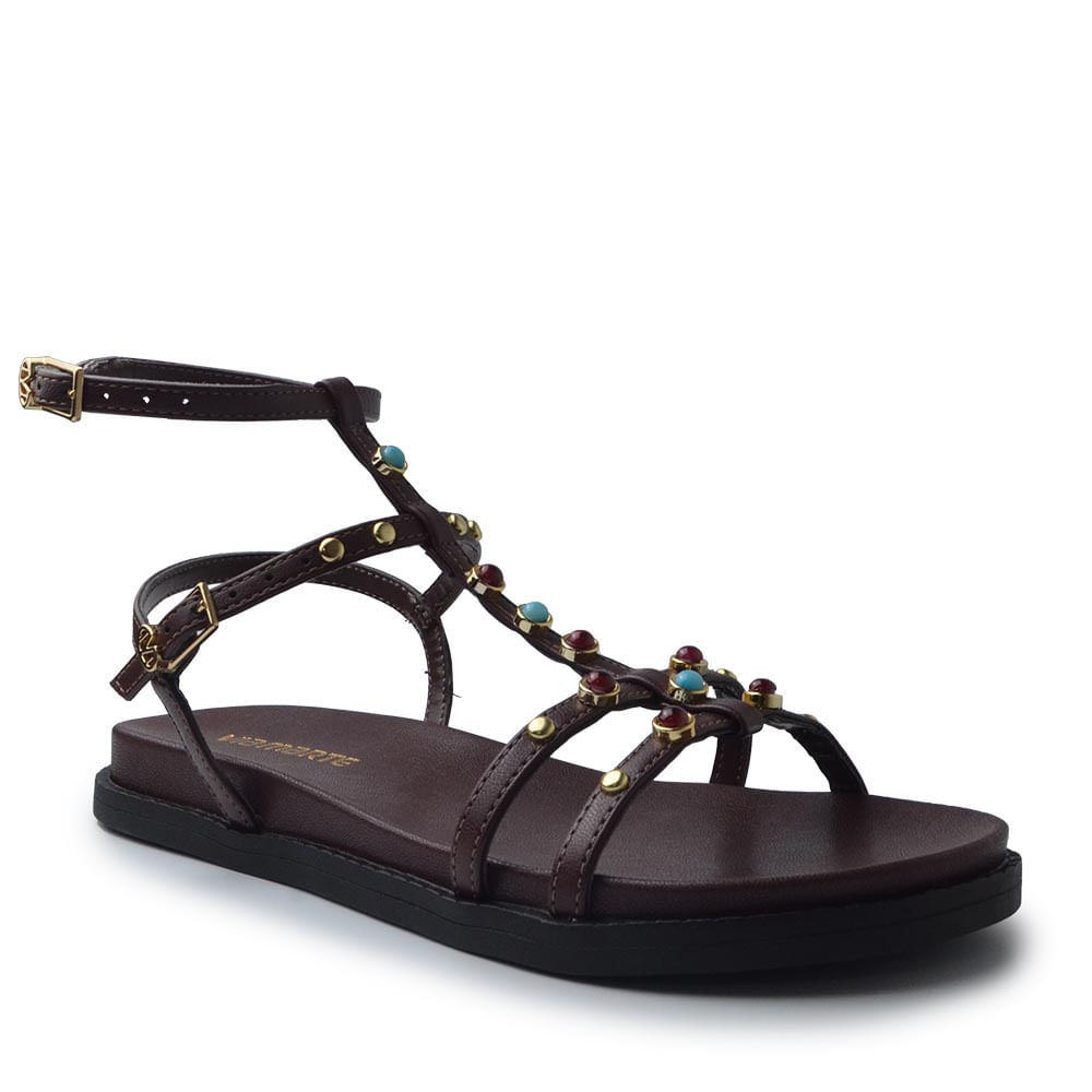 Sandália Papete Via Marte Feminina 107-035-07 - Foto 2