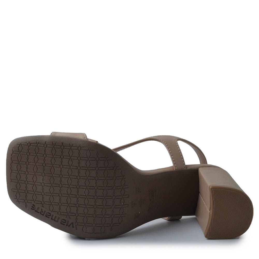 Sandália Via Marte Feminino Salto Bloco 139-038-01 - Foto 5