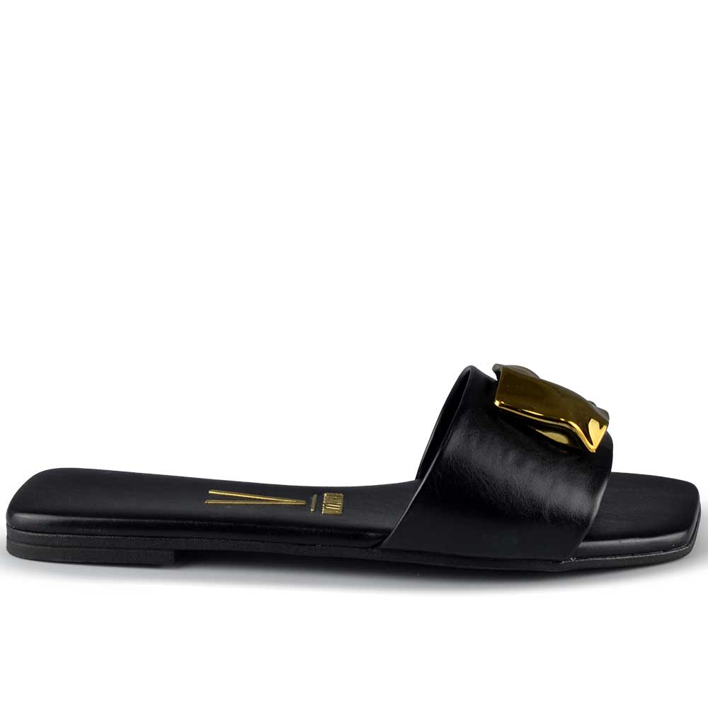 Sandália Rasteira Vizzano Feminina 6553.100 - Foto 1