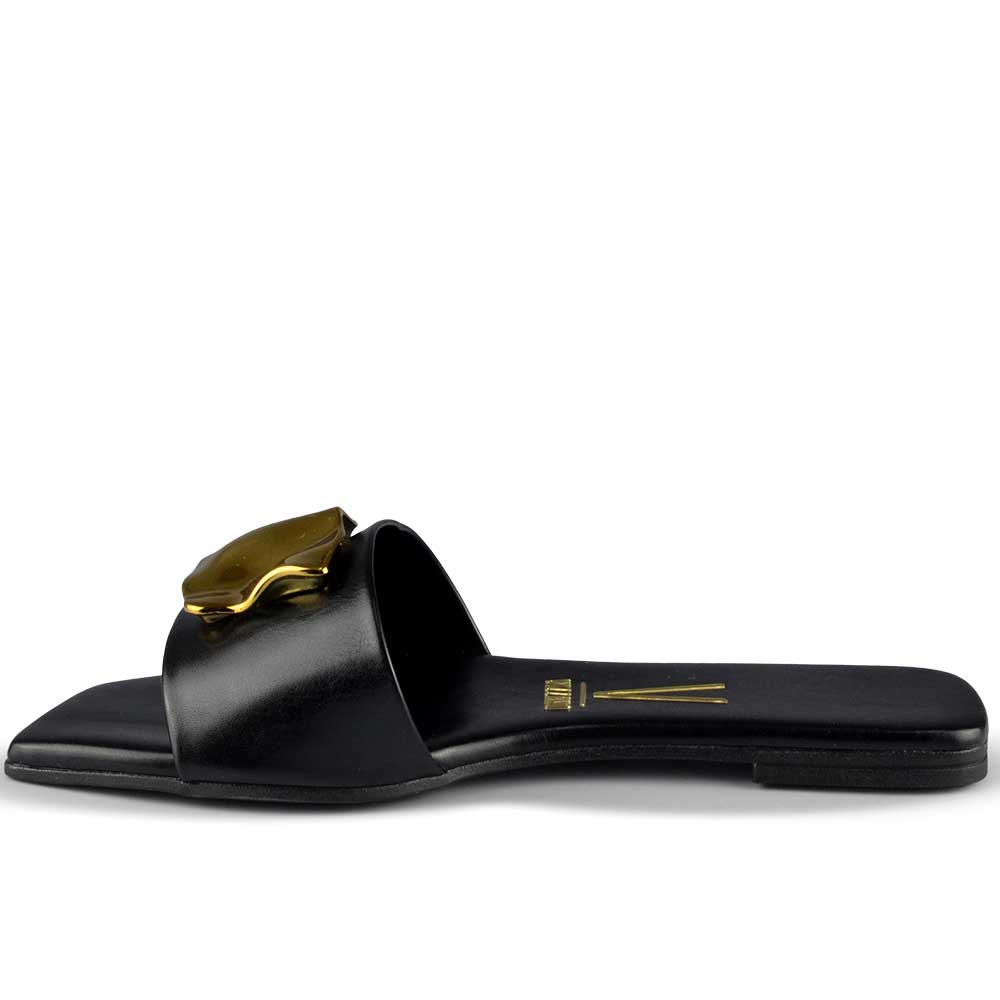 Sandália Rasteira Vizzano Feminina 6553.100 - Foto 3