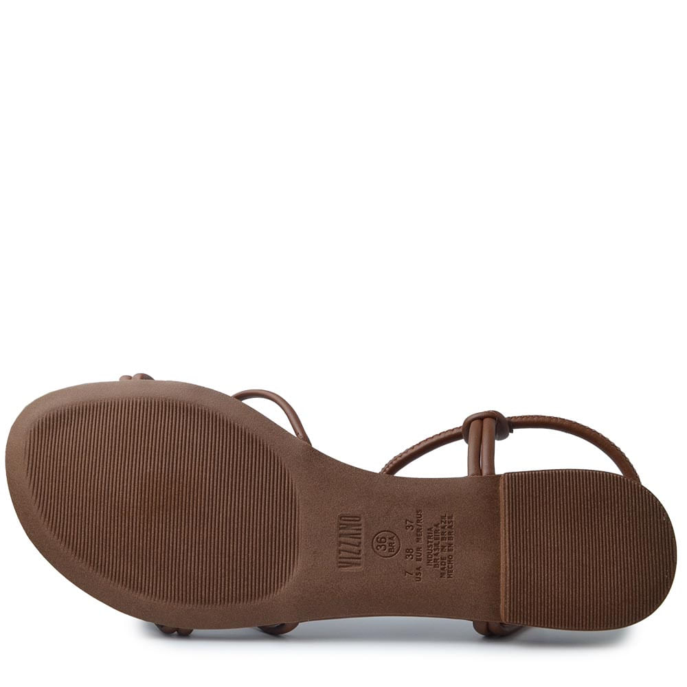 Sandália Rasteira Vizzano Feminina 6528.109 - Foto 5