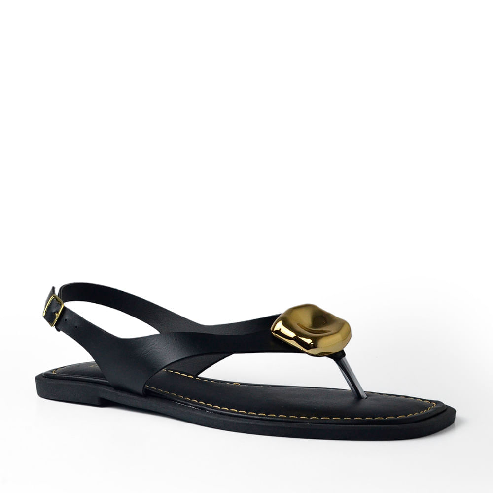 Sandália Rasteira Lacolly Feminina 951946 - Foto 2