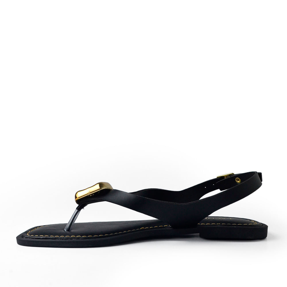 Sandália Rasteira Lacolly Feminina 951946 - Foto 3