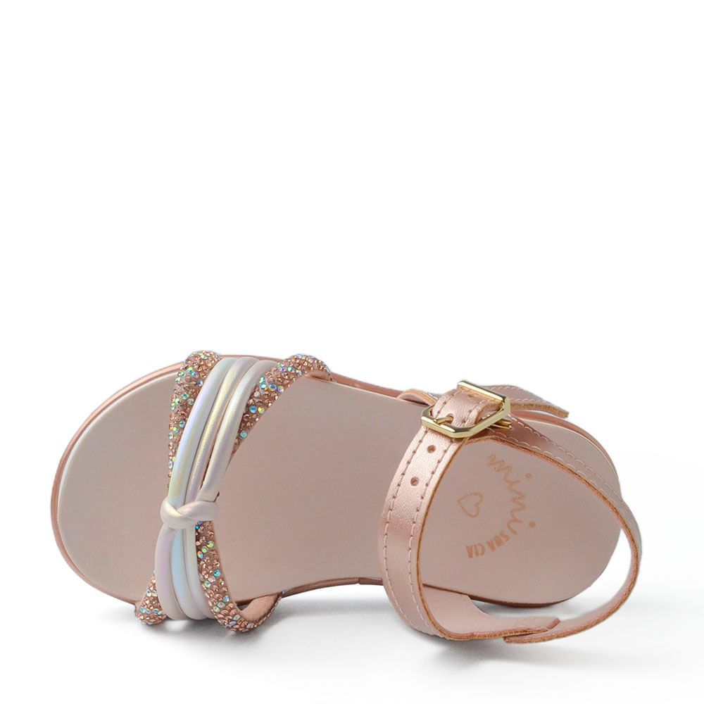 Sandália Papete Sua Cia Infantil Feminina 7043.00726 - Foto 4