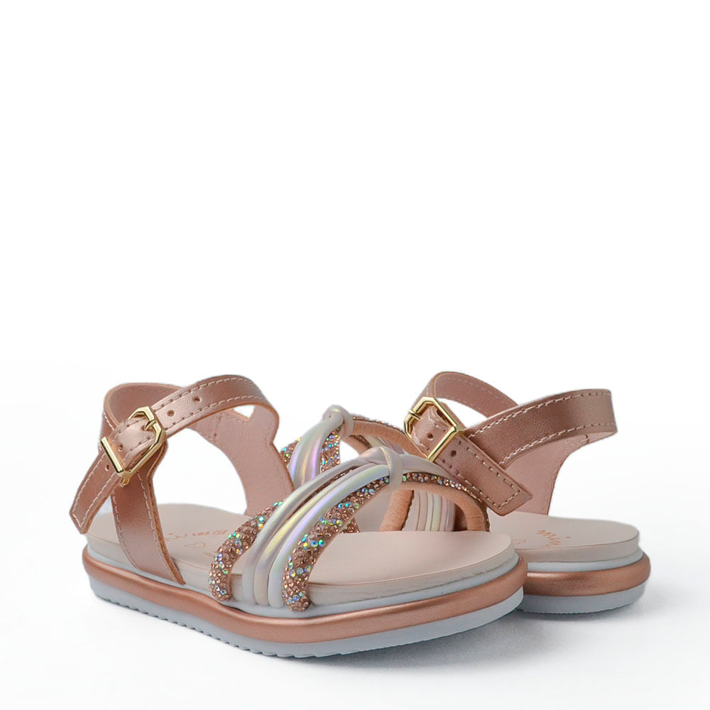 Sandália Papete Sua Cia Infantil Feminina 7043.00726 - Foto 6