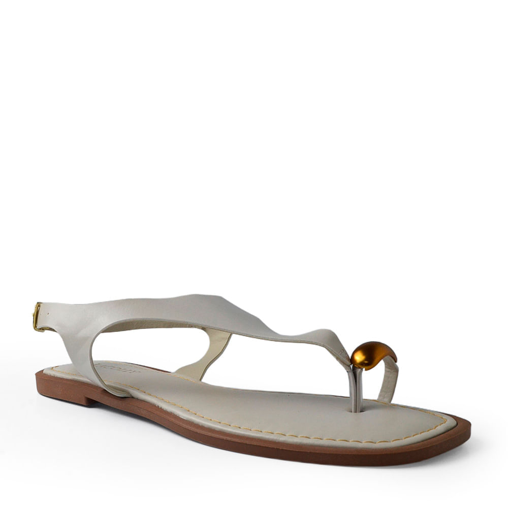 Sandália Rasteira Lacolly Feminina 951969 - Foto 2