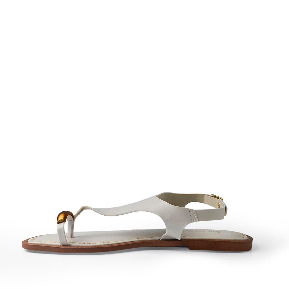 Sandália Rasteira Lacolly Feminina 951969 - Foto 3