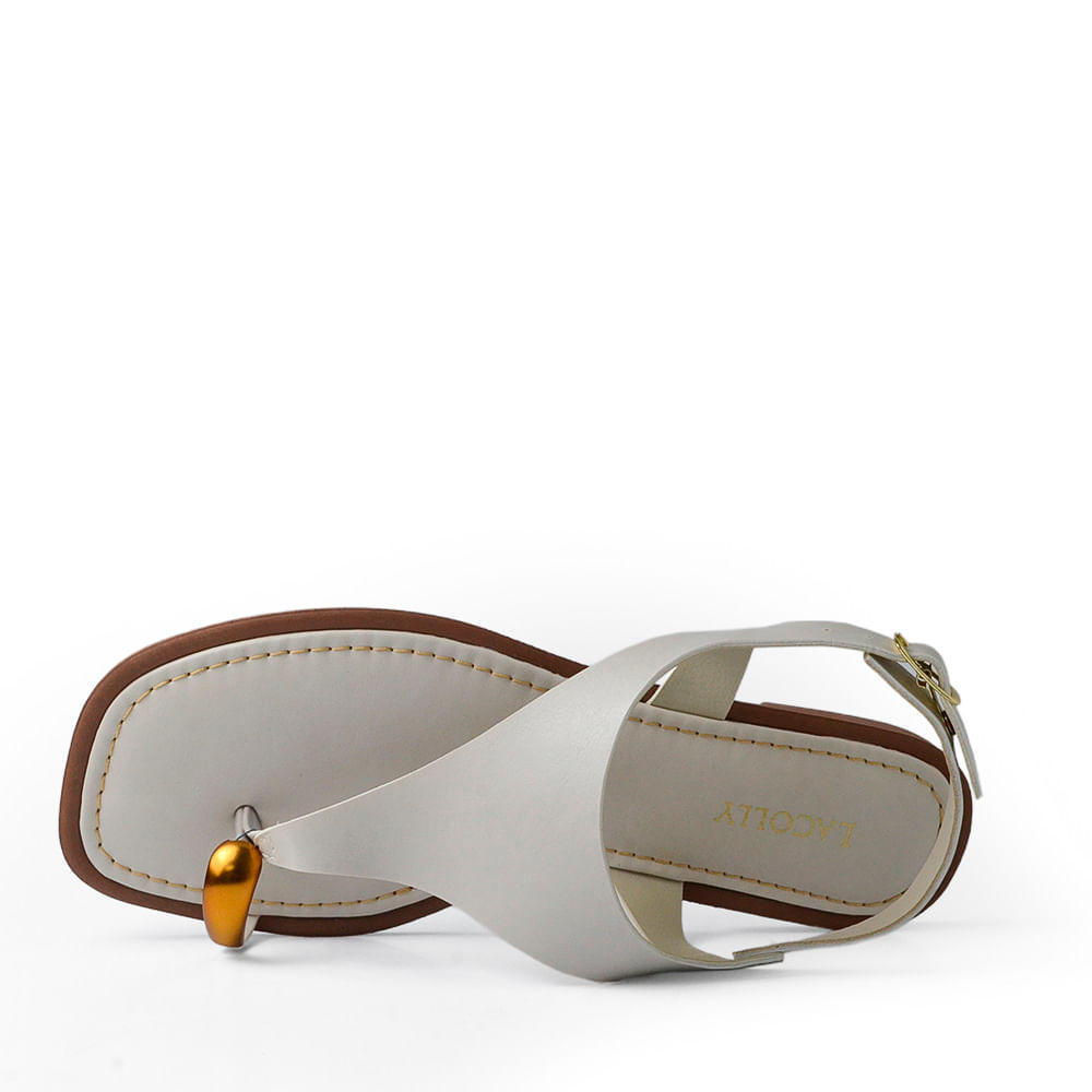 Sandália Rasteira Lacolly Feminina 951969 - Foto 4