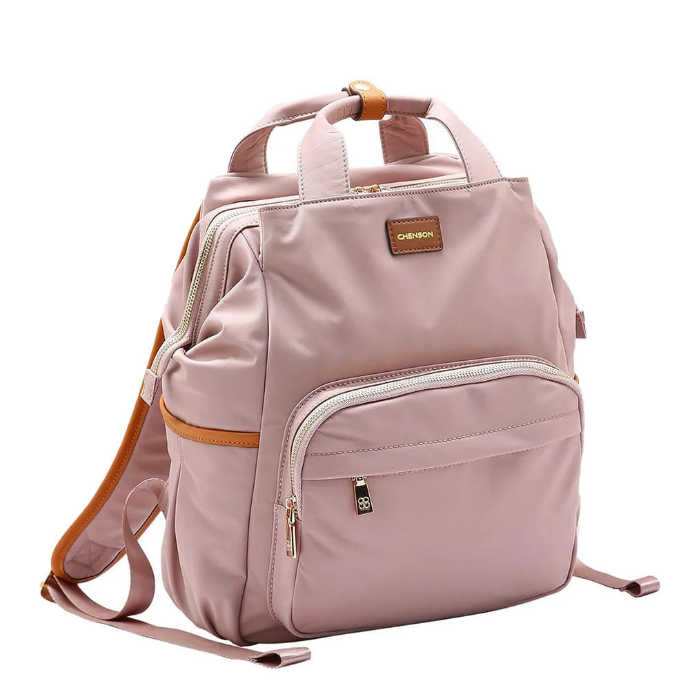 Mochila Chenson Feminina Twill Nylon Costas CG84936 - Foto 1