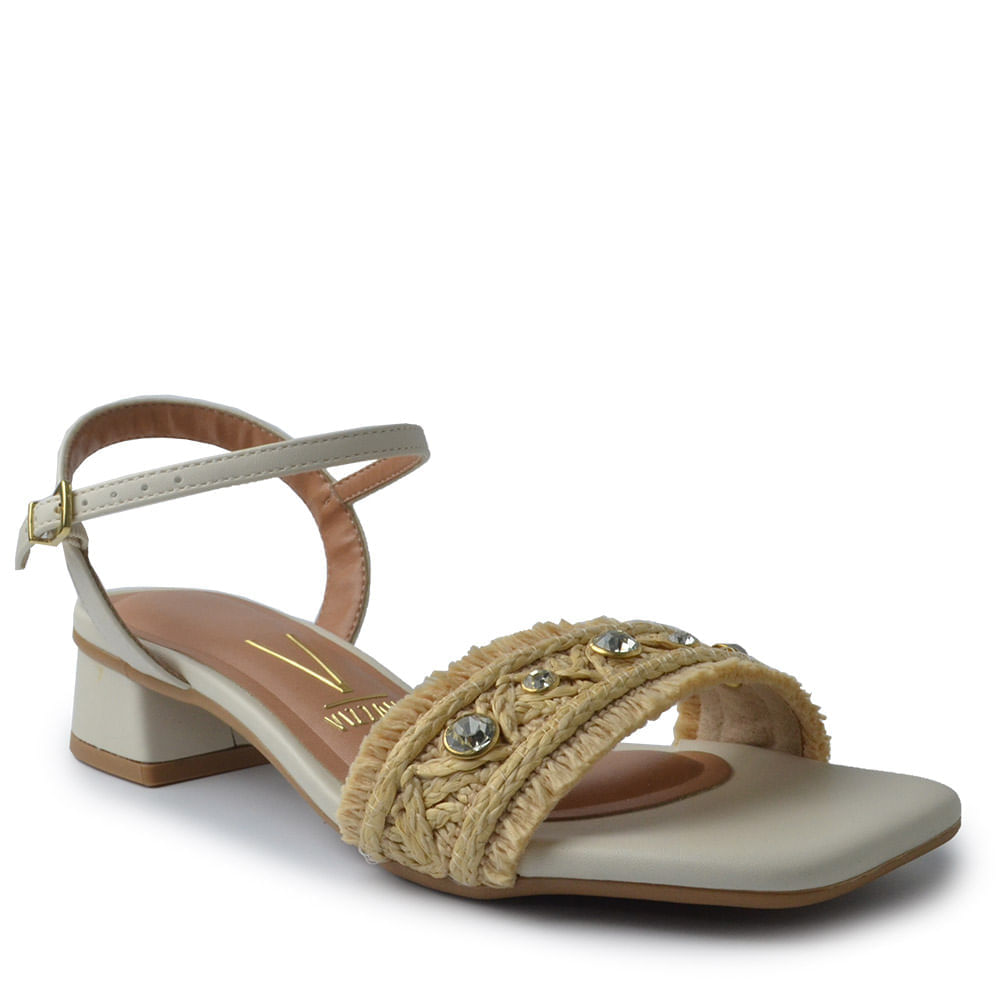 Sandália Salto Baixo Vizzano Feminina 6454.139 - Foto 2