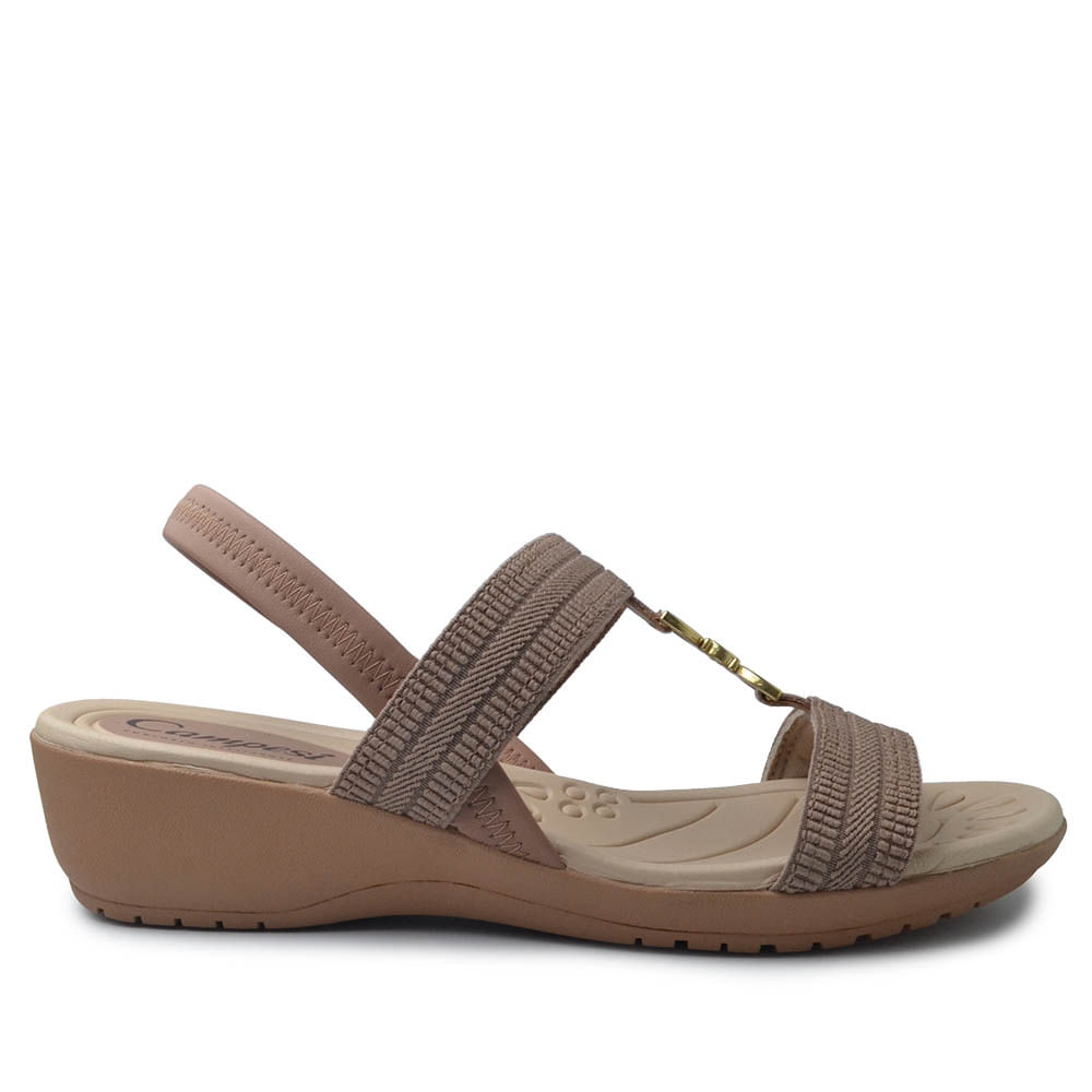 Sandália Anabela Campesi Feminina CE231 - Foto 1