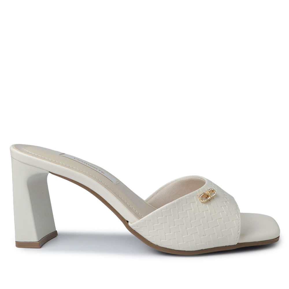 Tamanco Via Marte Feminino 288-016-01 - Foto 1