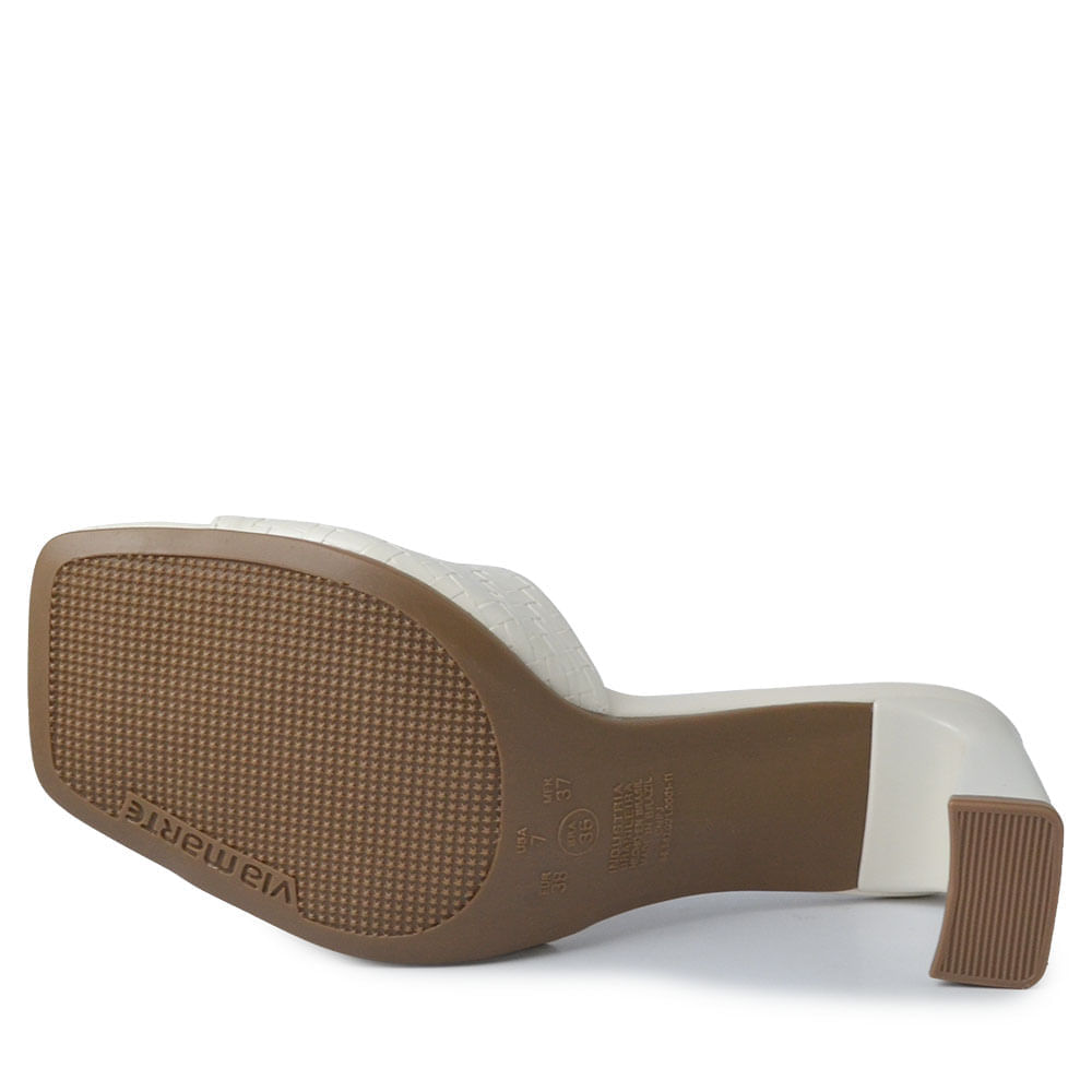 Tamanco Via Marte Feminino 288-016-01 - Foto 5