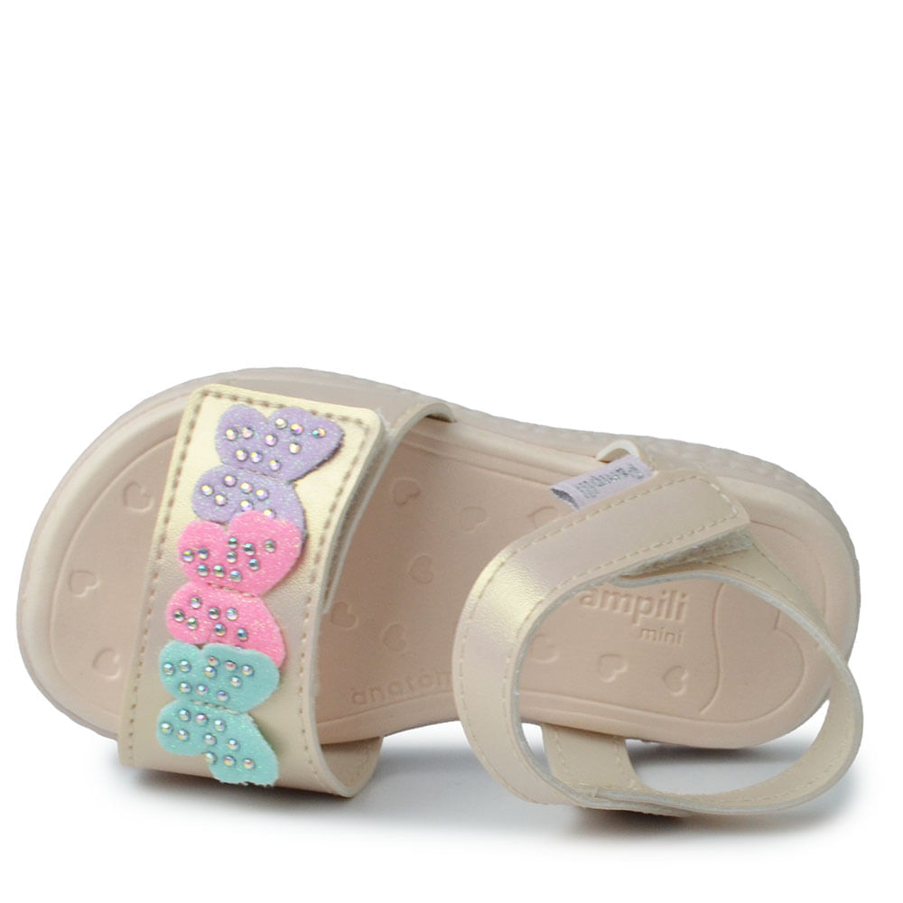 Sandália Papete Pampili Infantil Feminina 763.008 - Foto 4