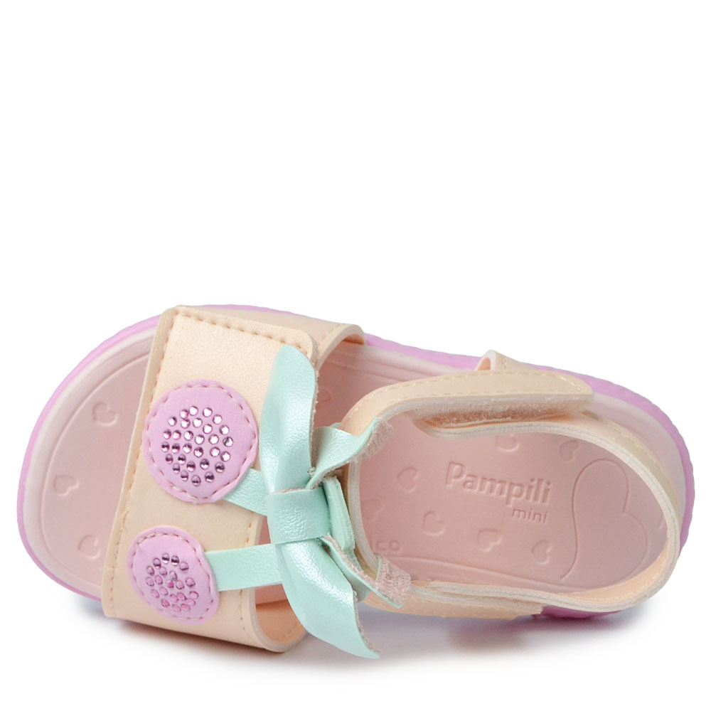 Sandália Papete Pampili Infantil Feminina 763.012 - Foto 4