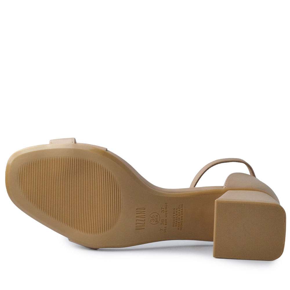 Sandália Vizzano Feminina Salto Bloco 6428.104 - Foto 5