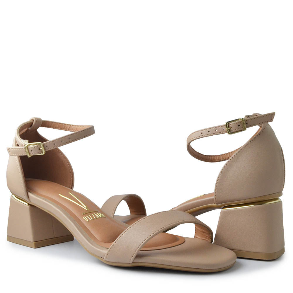 Sandália Vizzano Feminina Salto Bloco 6428.104 - Foto 6