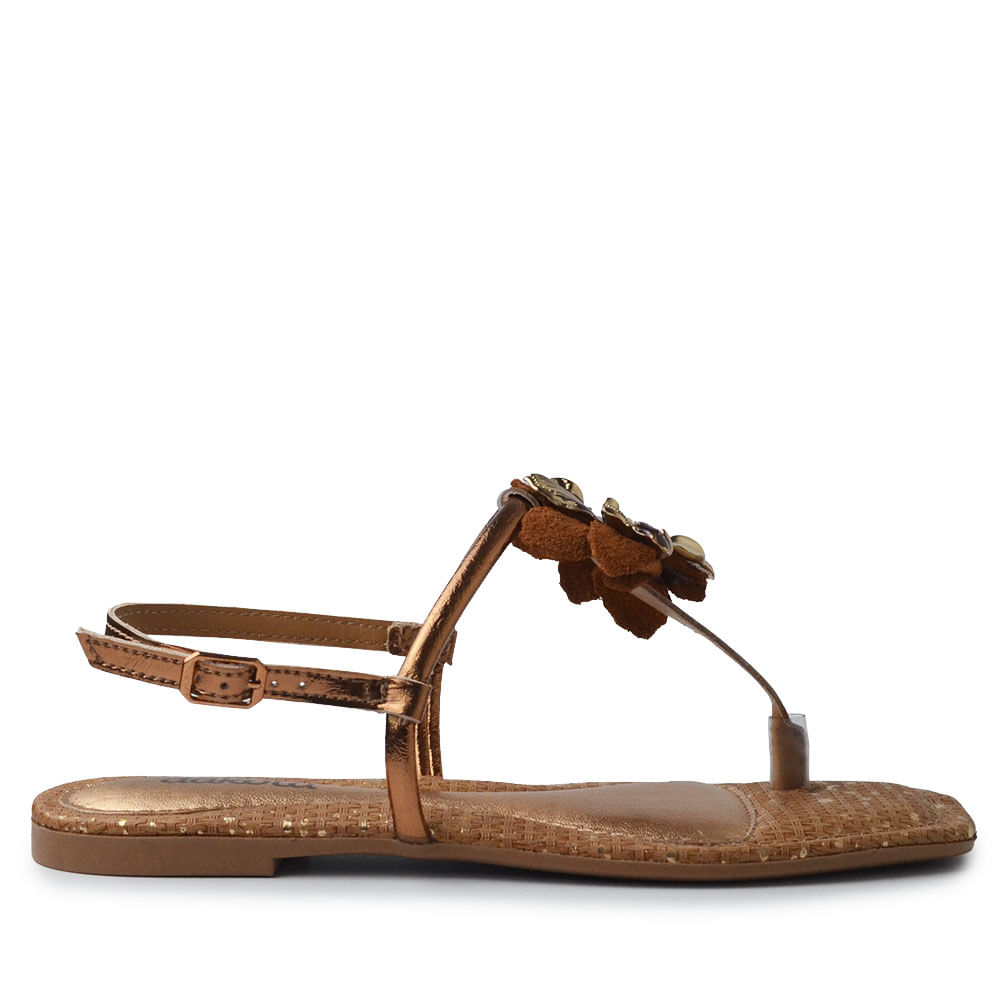 Sandália Rasteira Dakota Feminina DB011 - Foto 1