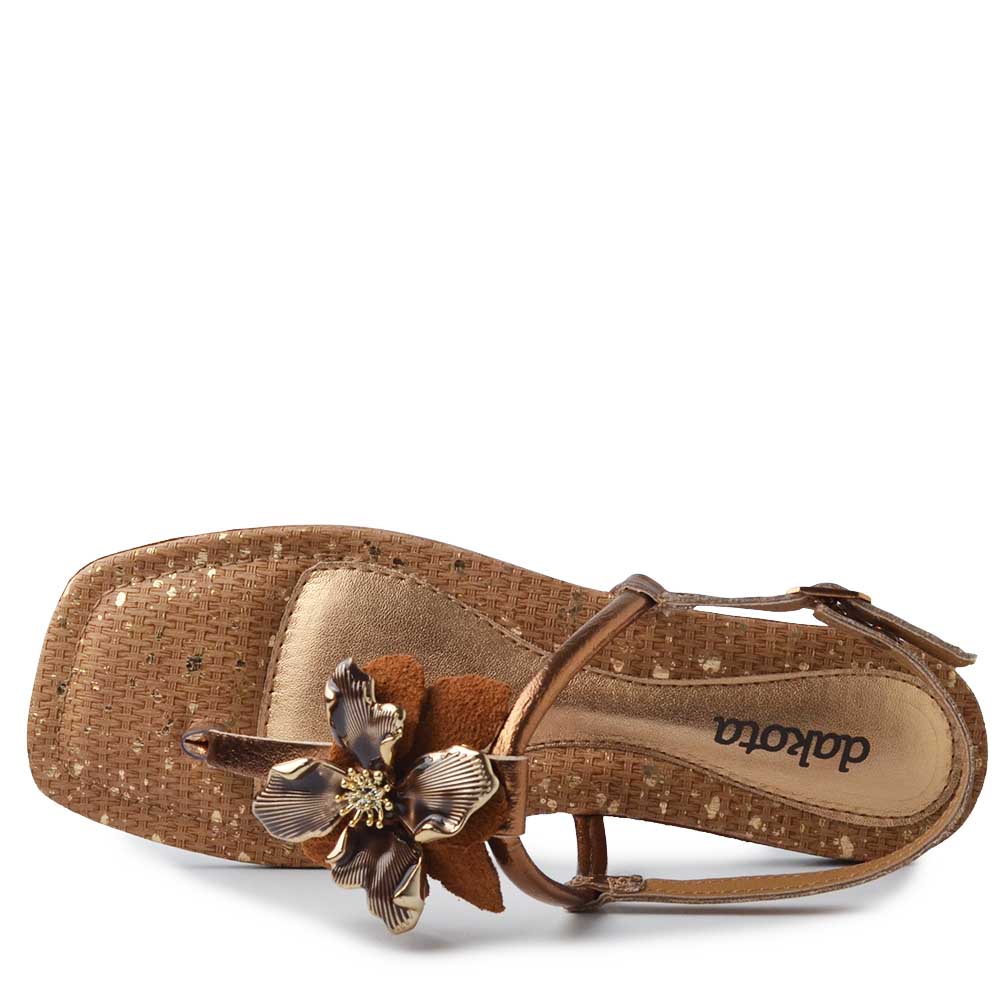 Sandália Rasteira Dakota Feminina DB011 - Foto 4