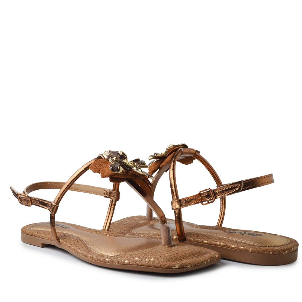 Sandália Rasteira Dakota Feminina DB011 - Foto 6