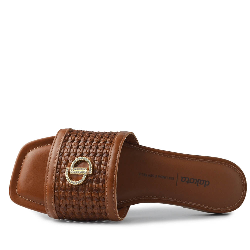 Sandália Rasteira Dakota Feminina Y9933 - Foto 4