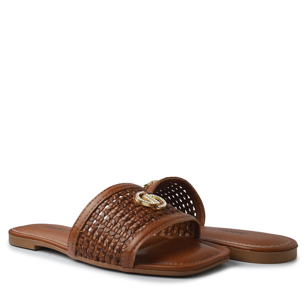 Sandália Rasteira Dakota Feminina Y9933 - Foto 6