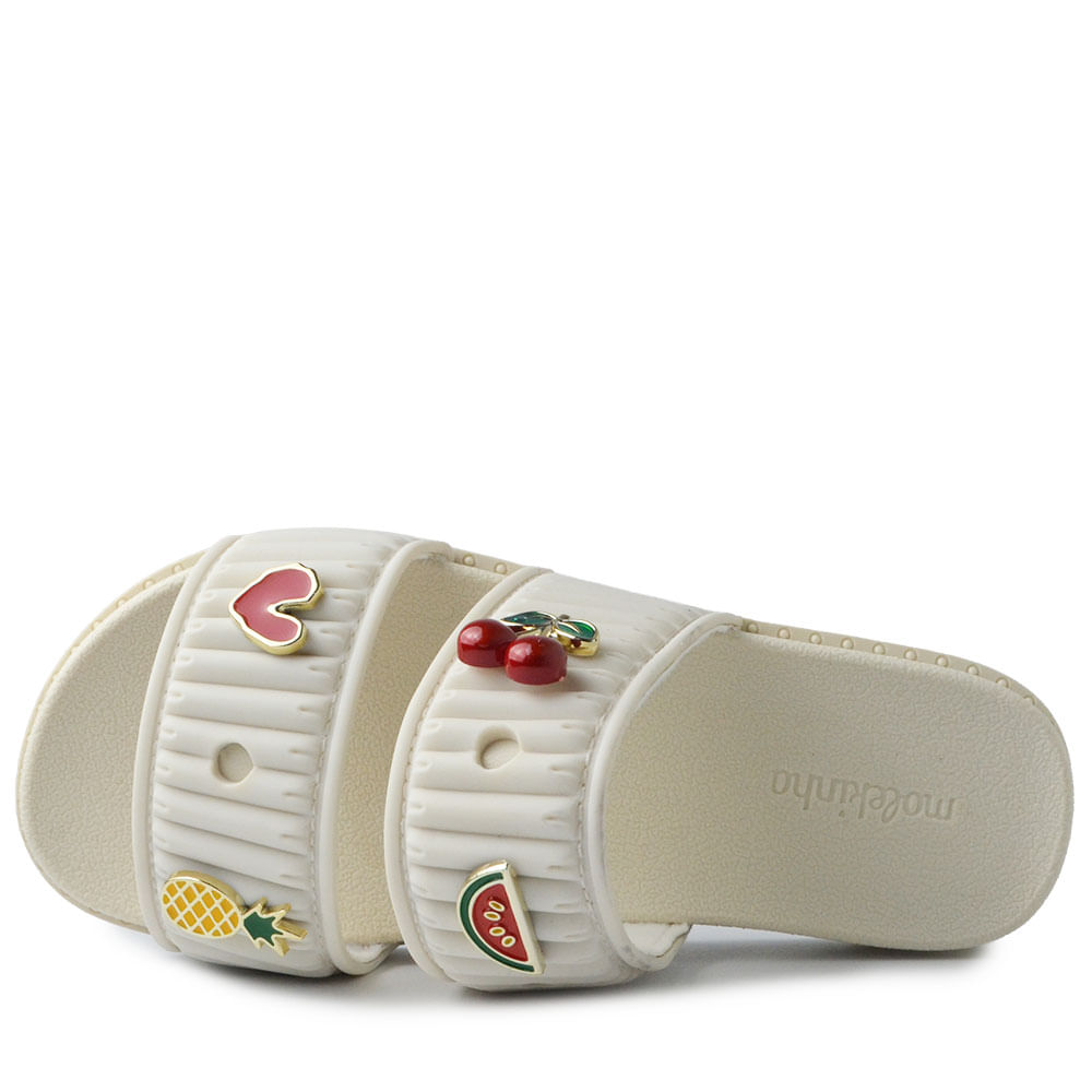 Sandália Papete Infantil Molekinha Feminina 2341.136 - Foto 4