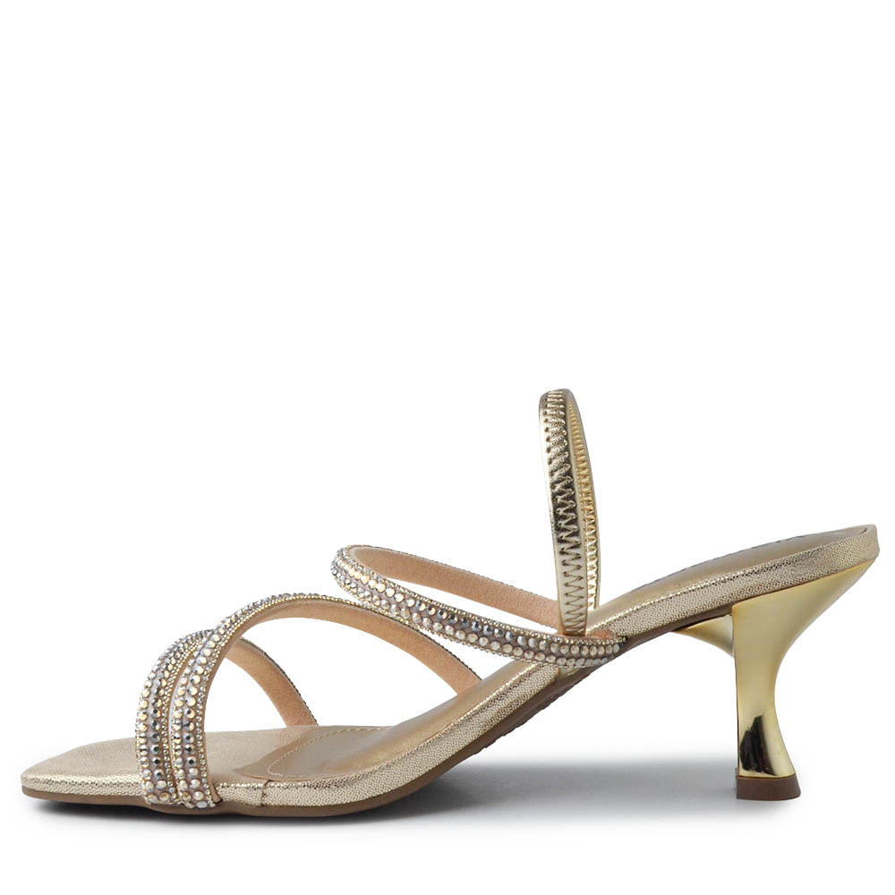 Sandália Salto Alto Via Marte Feminina 177-045-04 - Foto 3