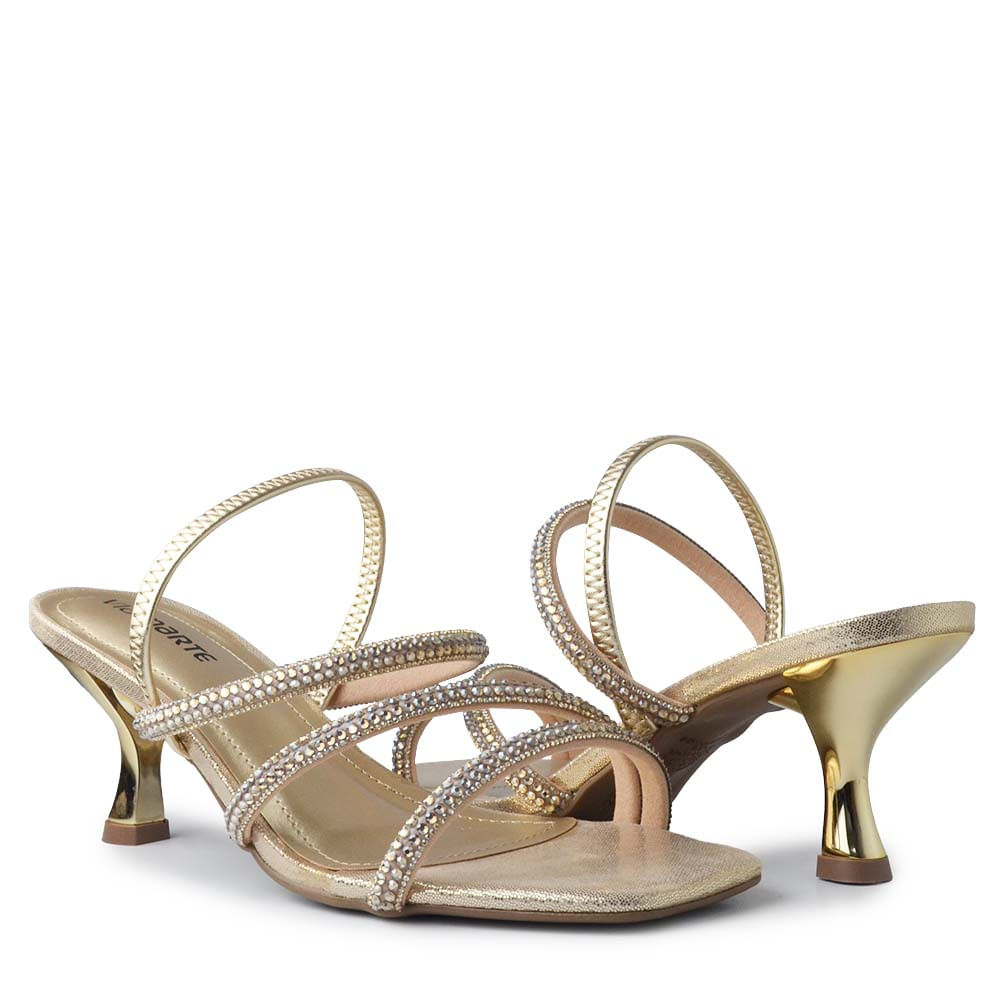 Sandália Salto Alto Via Marte Feminina 177-045-04 - Foto 6