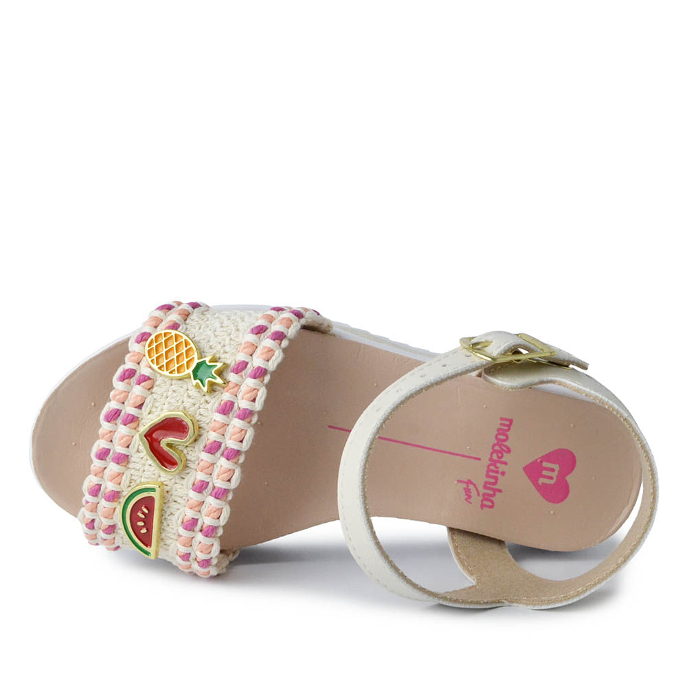 Sandália Papete Molekinha Infantil Feminina 2305.1577 - Foto 4