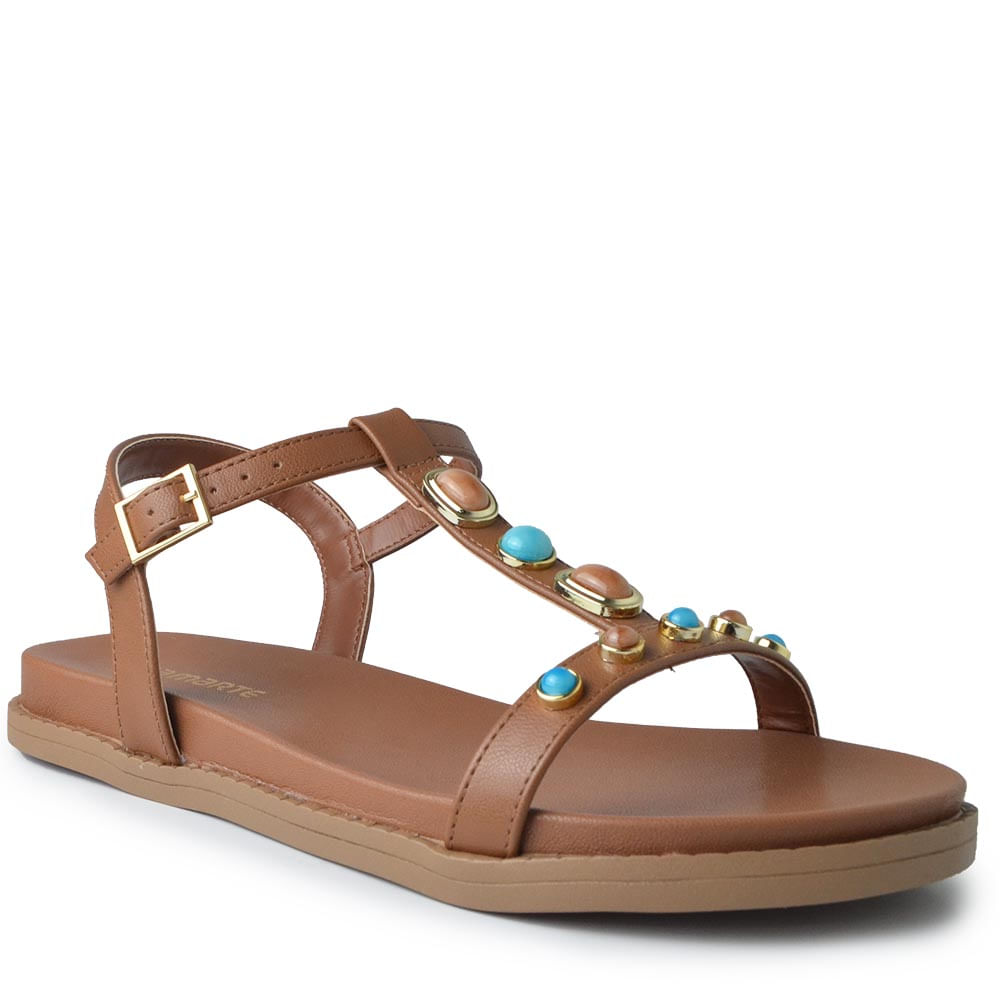 Sandália Papete Via Marte Feminina 107-036-07 - Foto 2