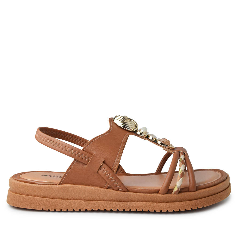 Sandália Flatform Mississipi Feminina JO221 - Foto 1