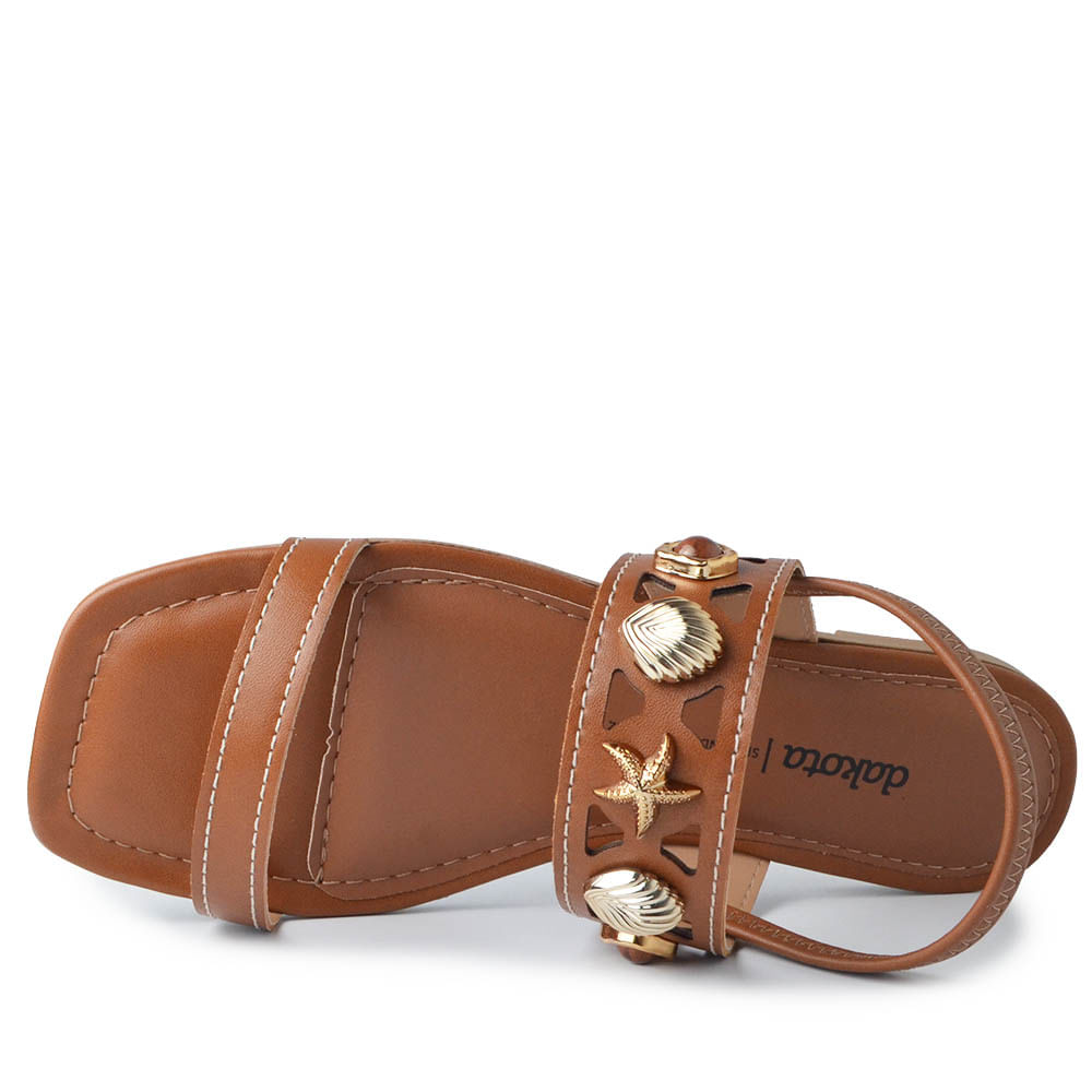 Sandália Rasteira Dakota Feminina Y9616 - Foto 4