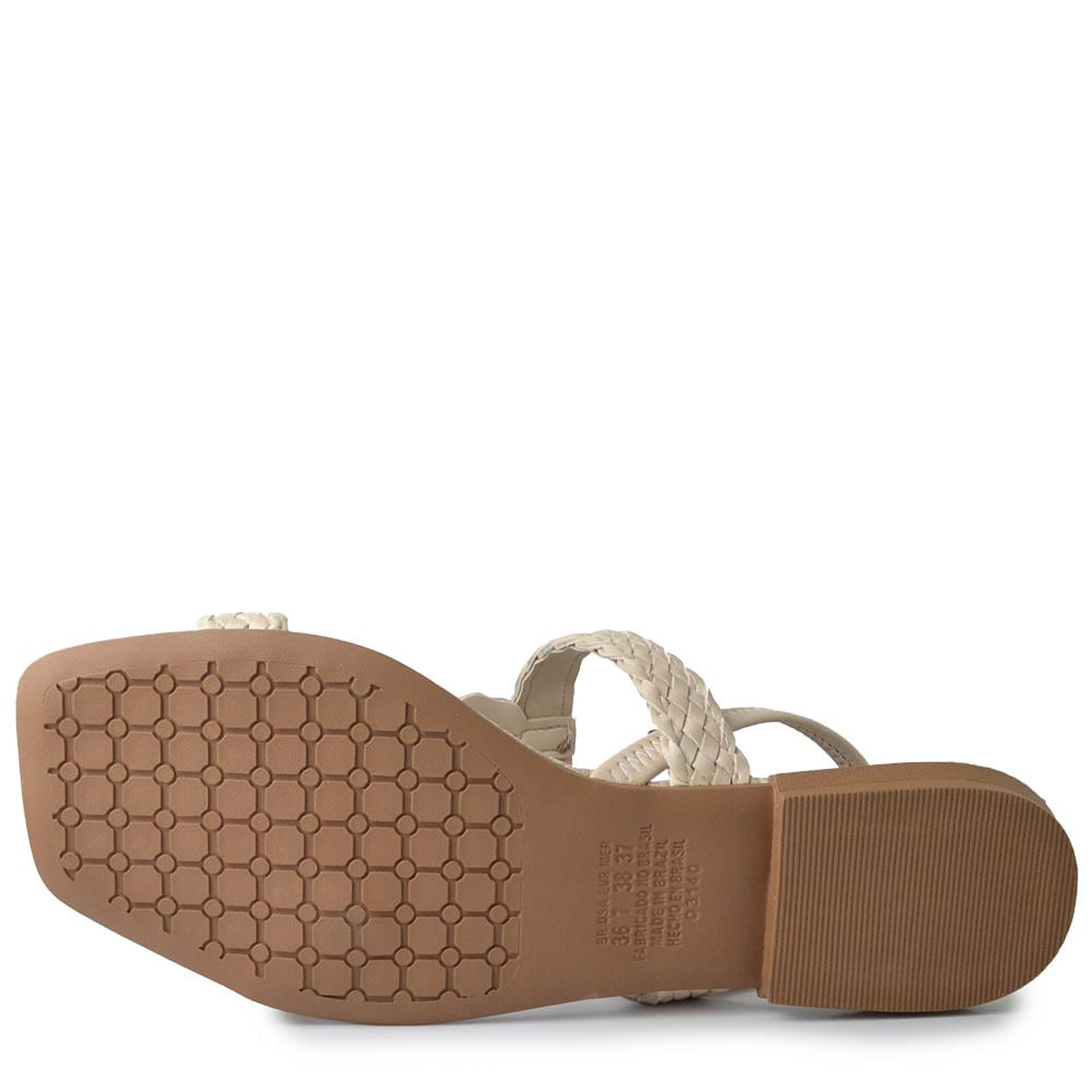 Sandália Rasteira Mississipi Feminina JO401 - Foto 5