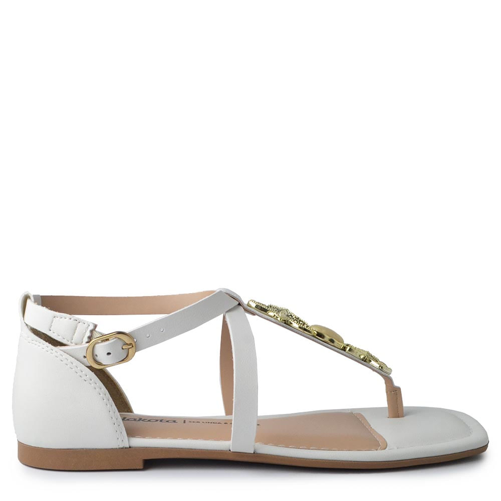 Sandália Rasteira Dakota Feminina Y9617 - Foto 1