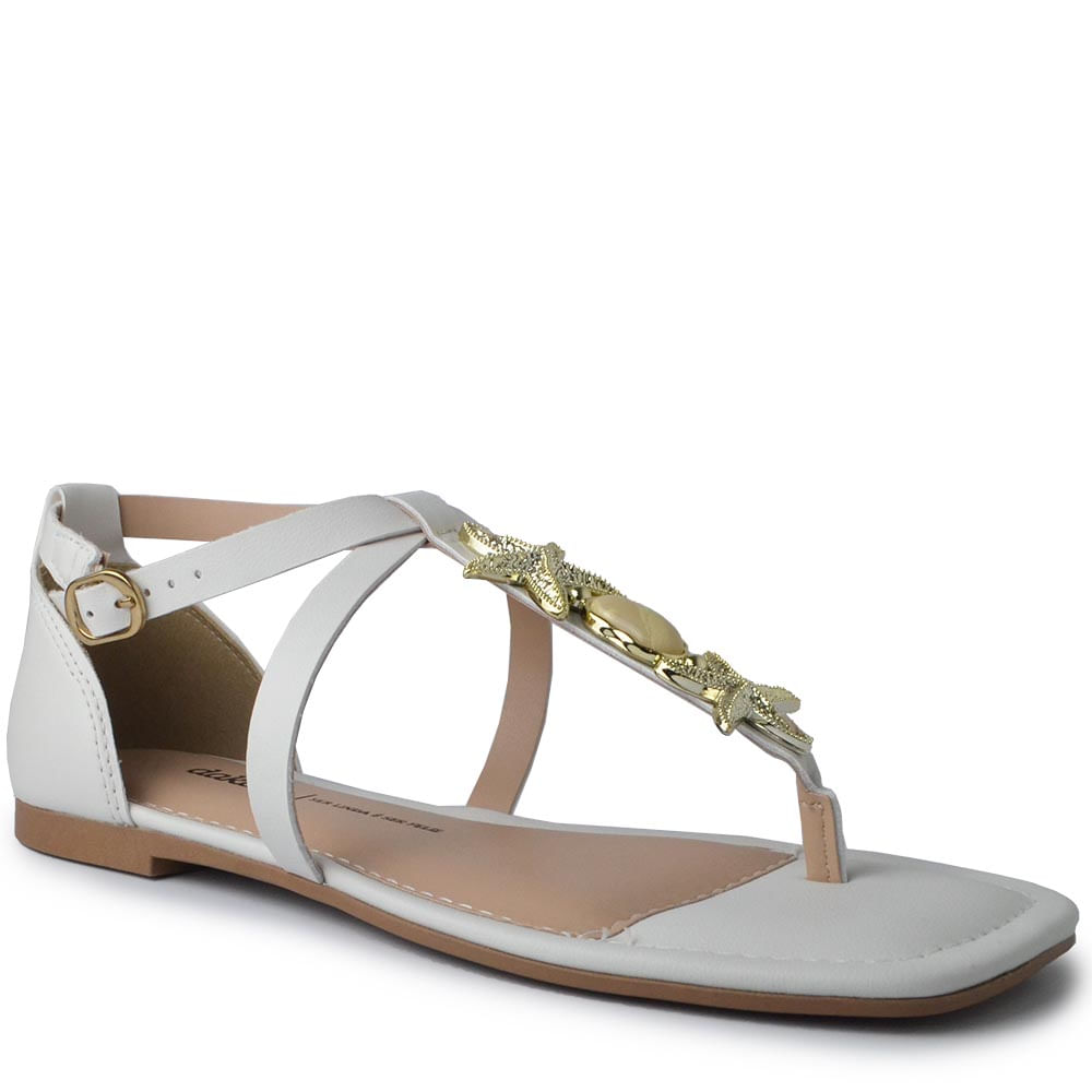 Sandália Rasteira Dakota Feminina Y9617 - Foto 2