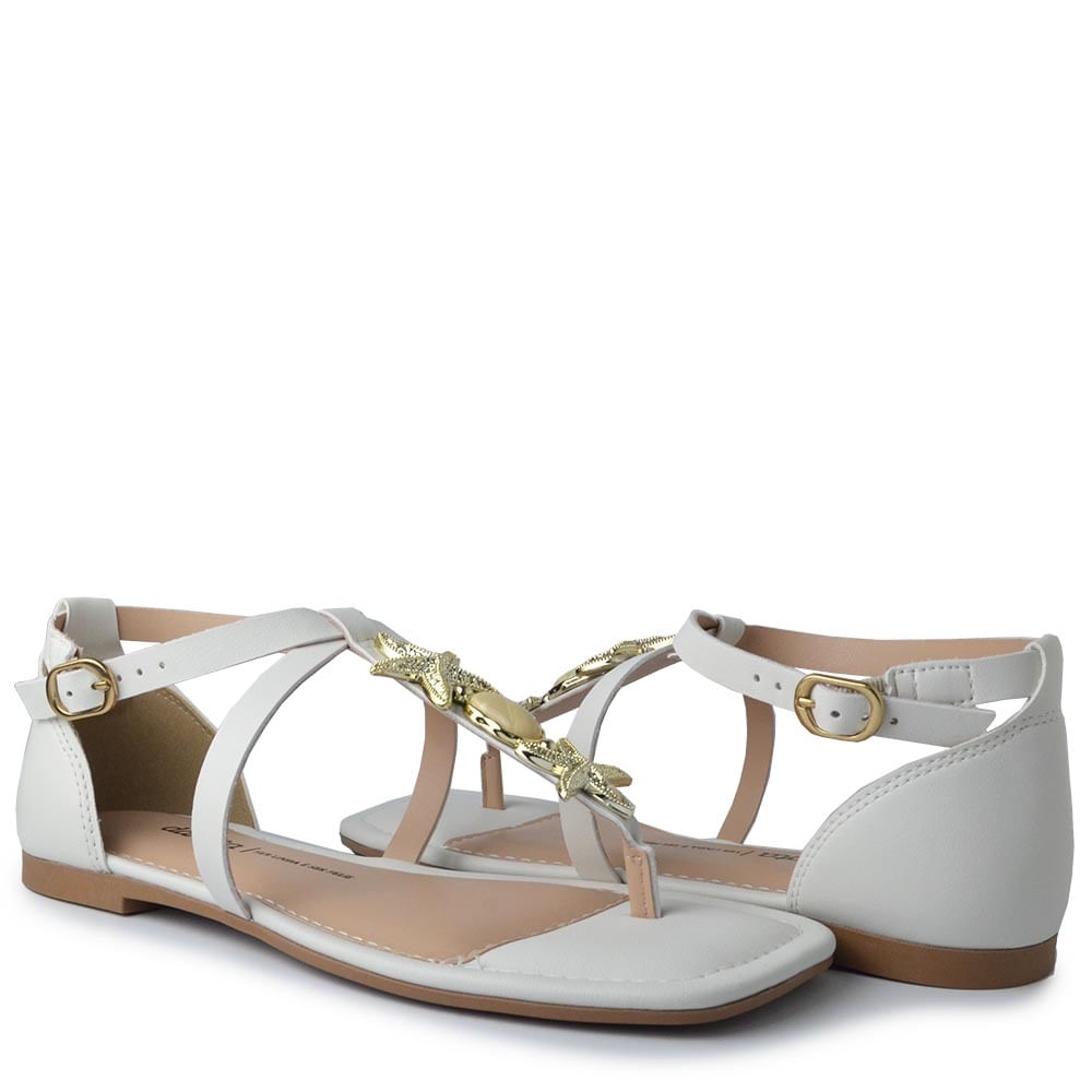 Sandália Rasteira Dakota Feminina Y9617 - Foto 6