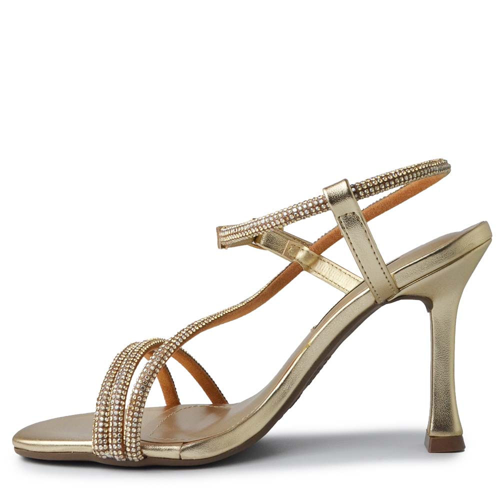 Sandália Via Marte Salto Alto Feminina 195-003-03 - Foto 3