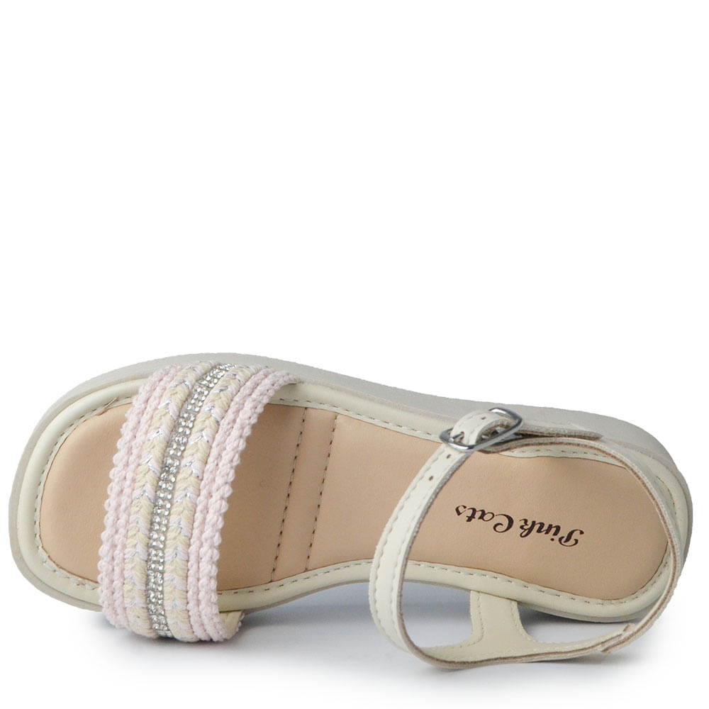 Sandália Papepte Infantil Pink Cats Feminina V5972 - Foto 4