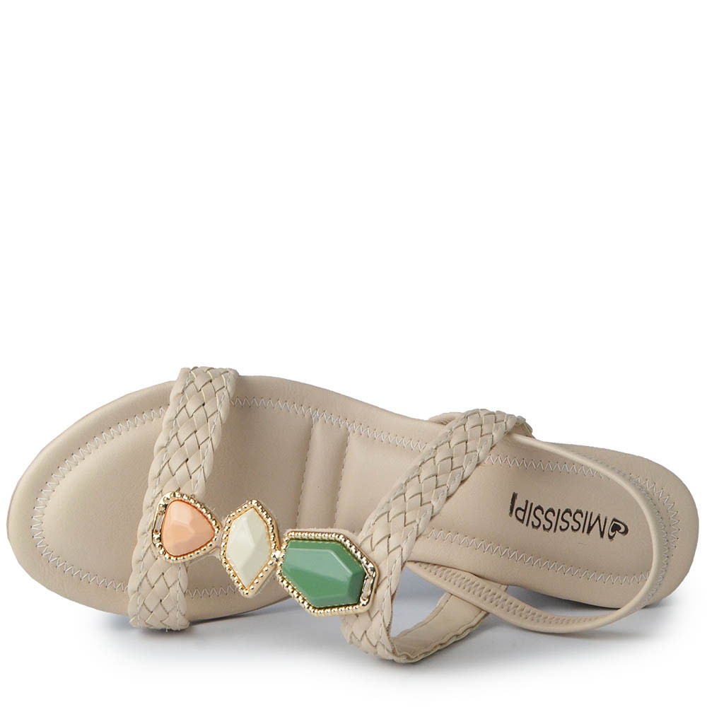 Sandália Mississipi de Salto Bloco Feminina JO482 - Foto 4