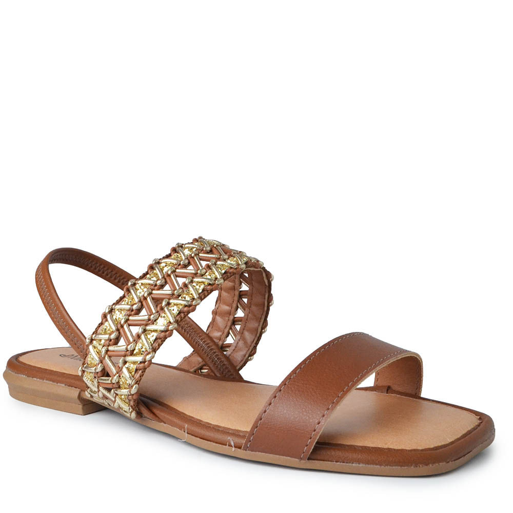 Sandália Rasteira Mississipi Feminina JO441 - Foto 2