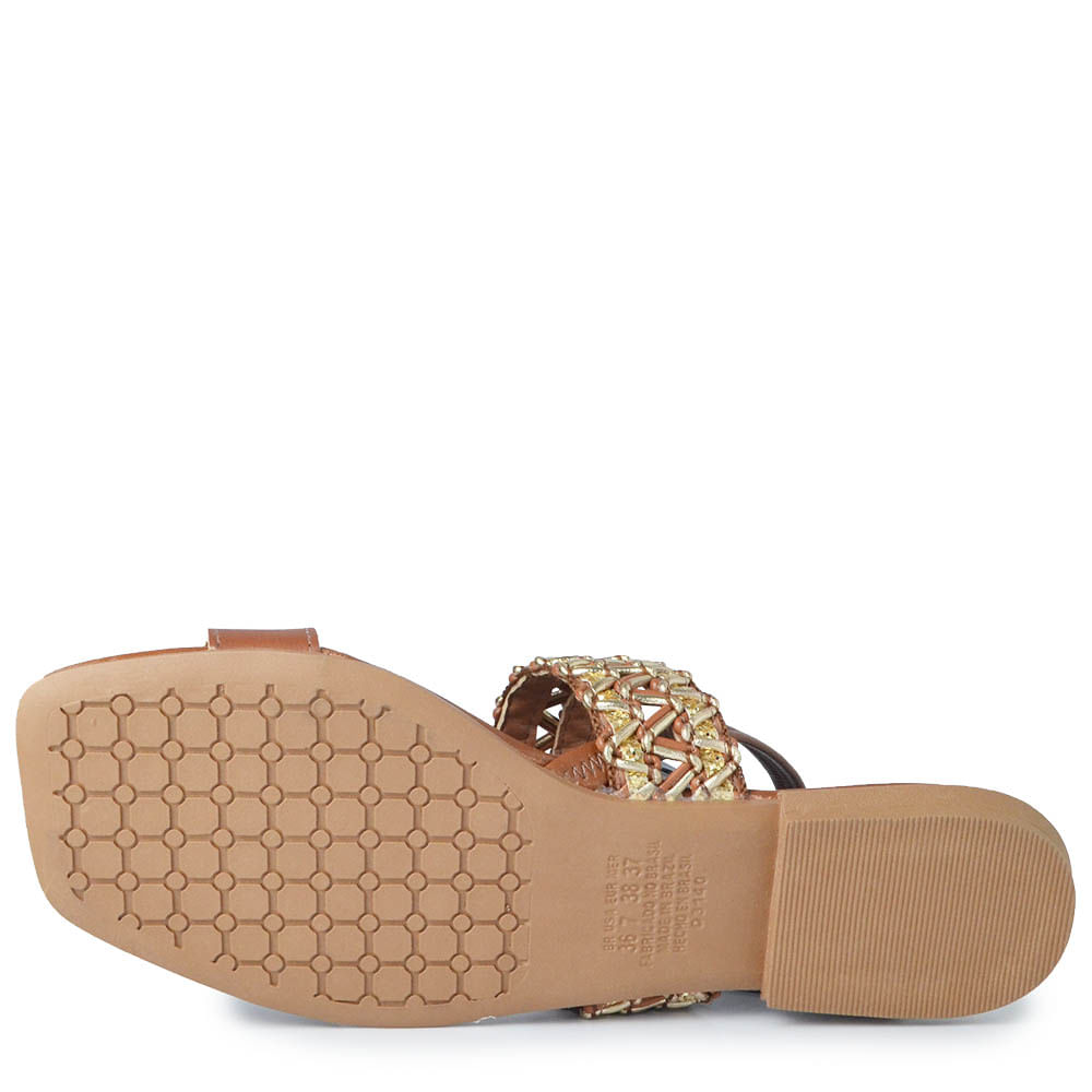 Sandália Rasteira Mississipi Feminina JO441 - Foto 5