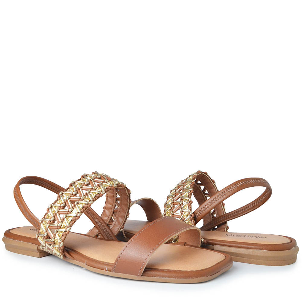 Sandália Rasteira Mississipi Feminina JO441 - Foto 6