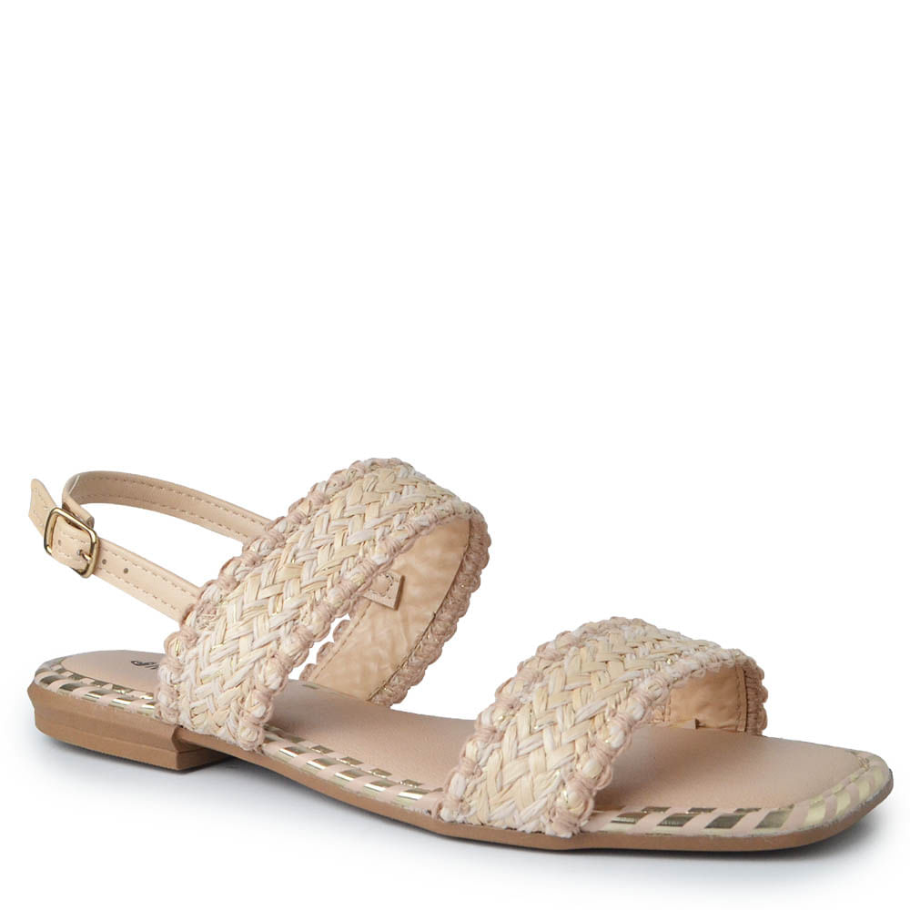 Sandália Rasteira Mississipi Feminina J0151 - Foto 2